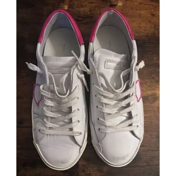 Philippe Model Paris
Prsx Broderie Pop sneakers in Blanc Fucsia Size 39 - Picture 4 of 15